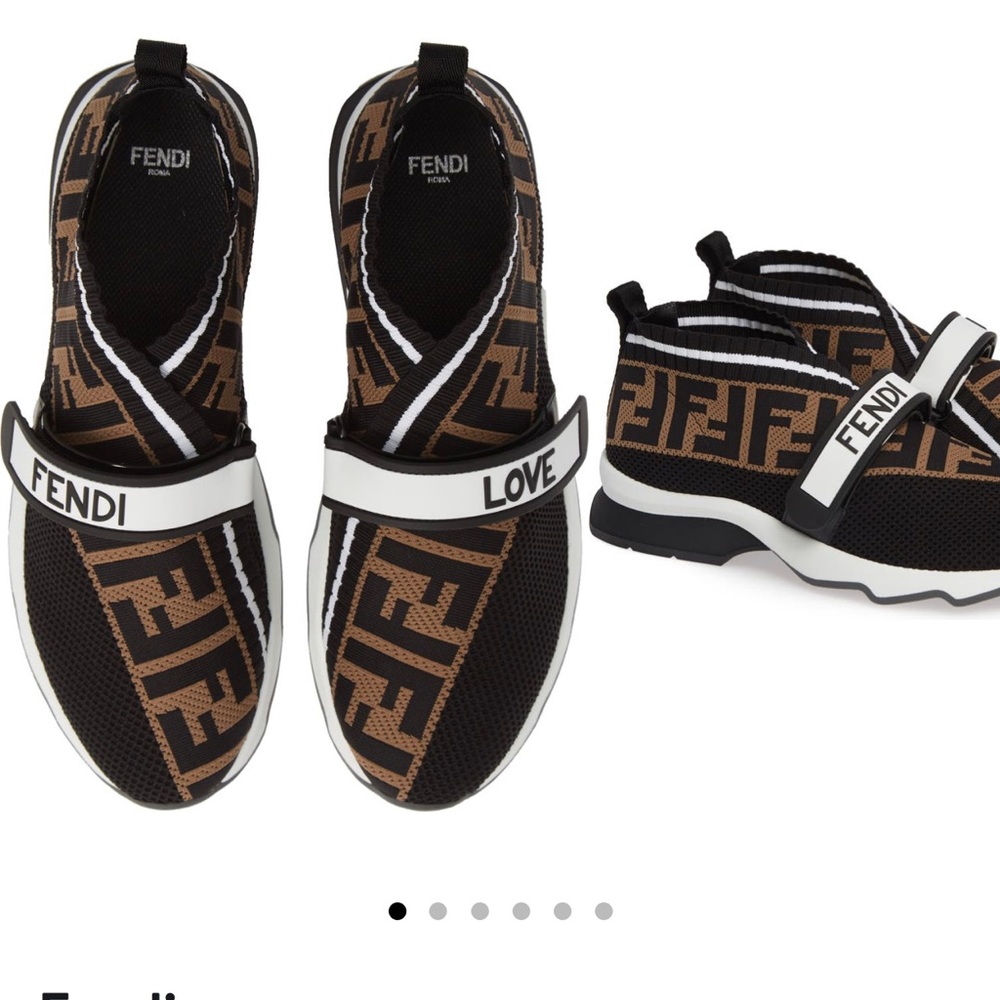 Fendi Rockoko Knit sneakers